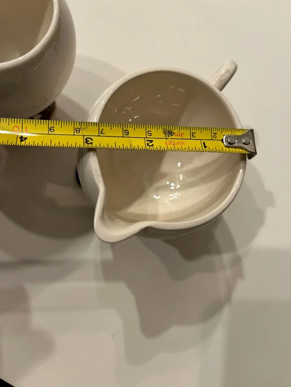 Vintage 1970s Carlton Ware Walking Ware Ceramic Creamer and Sugar Bowl Set